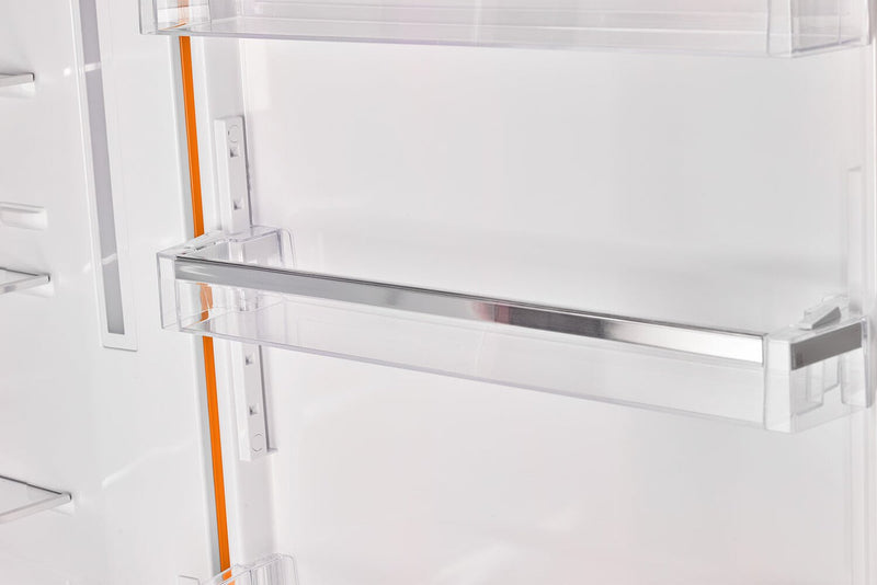 Unique Classic Retro 28\" 17 Cu Ft. Bottom Mount Refrigerator - Orange - UNQ-455L O AC