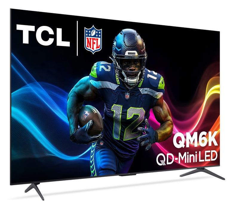 TCL 85\" QM6K QD-Mini LED QLED 4K UHD Smart Google TV (85QM6K)