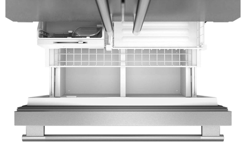 KitchenAid 36\" 22 Cu. Ft. French Door Refrigerator - PrintShield Stainless Steel - KRFC136TPS