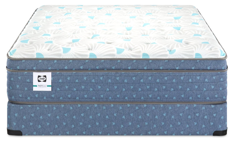 Sealy Posturepedic® Luxury Crown Jewel® Resort Mykonos Eurotop Full Mattress Set