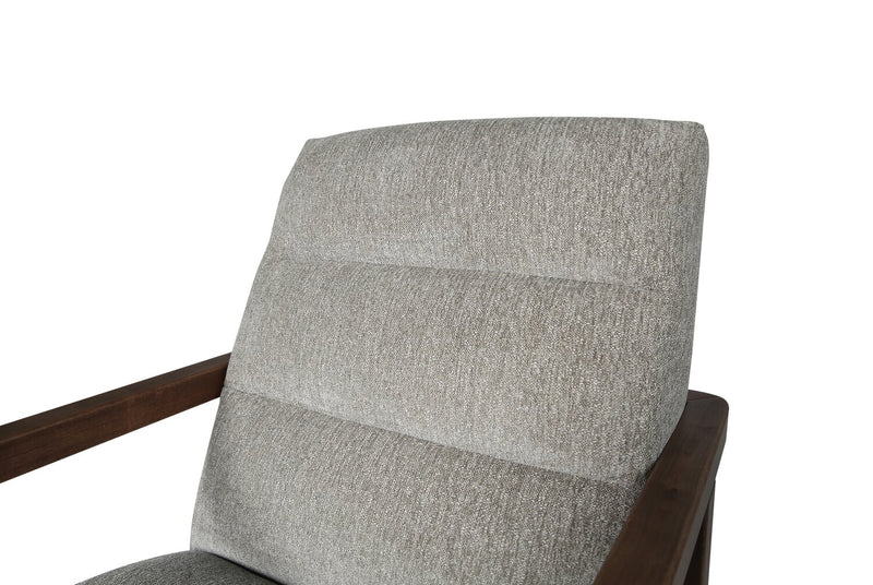 Cove 28\" Chenille Fabric Accent Chair – Green 