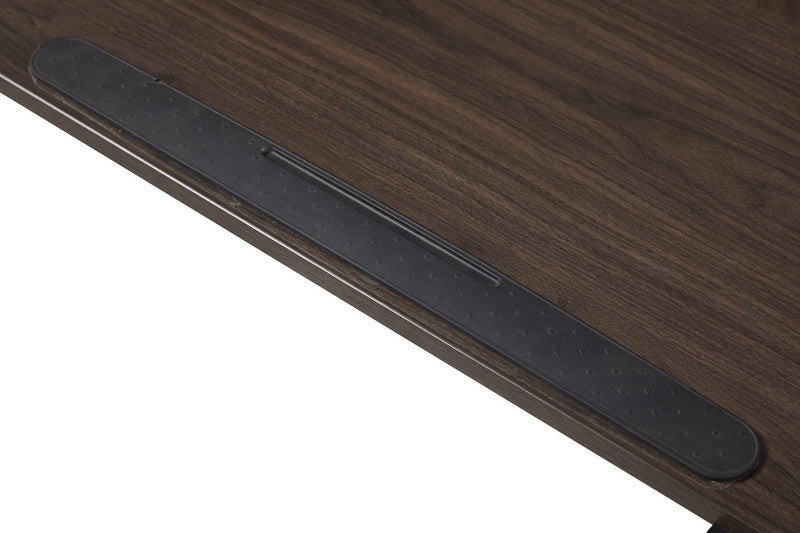 Aaron 26.77\" Portable Lift-Top Office Desk with Adjustable Height - Walnut