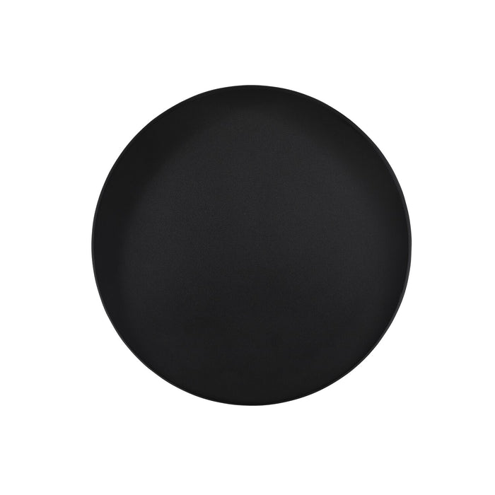 Vaughn 17.7\" Modern End Table – Black 