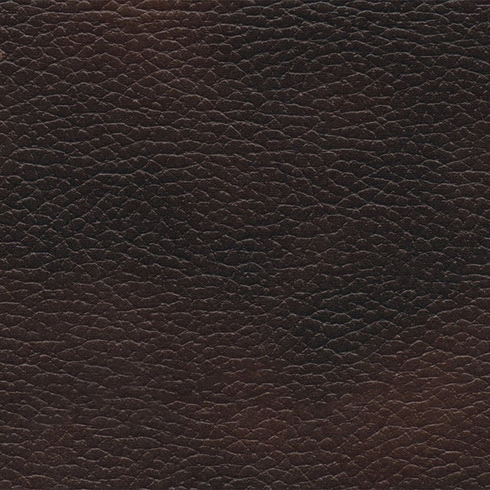 Leo 6-Piece Genuine Leather Reclining Sectional with Storage Console and Dual Cupholders - Walnut Brown