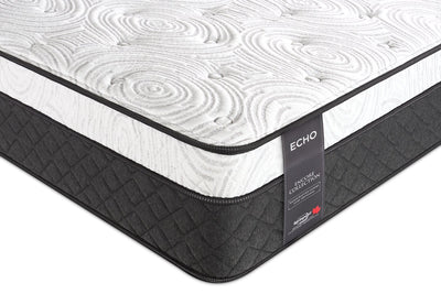 Springwall Encore Echo Eurotop Firm Twin Mattress  | Matelas ferme à Euro-plateau Encore Echo de Springwall pour lit simple
