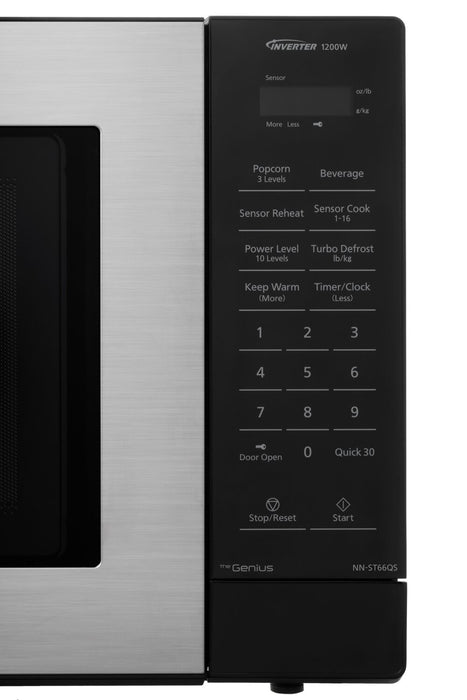 Panasonic 1.2 Cu. Ft. Countertop Microwave Oven – Black - NNST66QSC