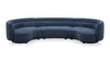 Davvero 3-Piece Sectional - Navy 