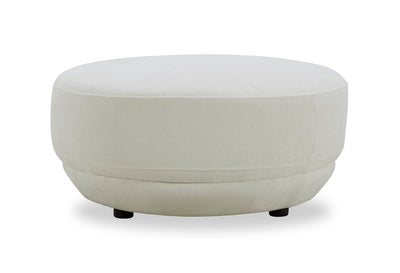 Davvero Ottoman - Ivory | Pouf Davvero - ivoire