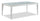 Vida Dining Table with Glass Inserts, 78