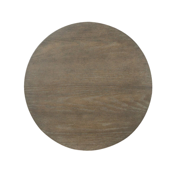 Eldon 20” Modern Round Solid Wood End Table - Porpoise