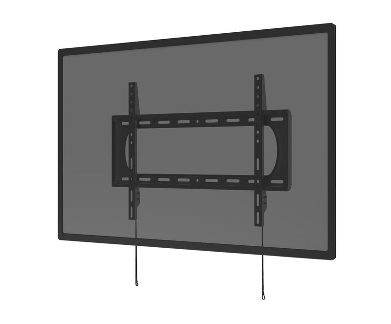 Seneca SDF61 Low Profile Fixed TV Wall Mount for 40\" - 90\" TVs – Black