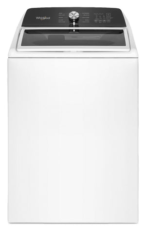 Whirlpool 5.2 Cu. Ft. Top-Load Agitator Washer with Built-In Faucet - White - WTW5025SW