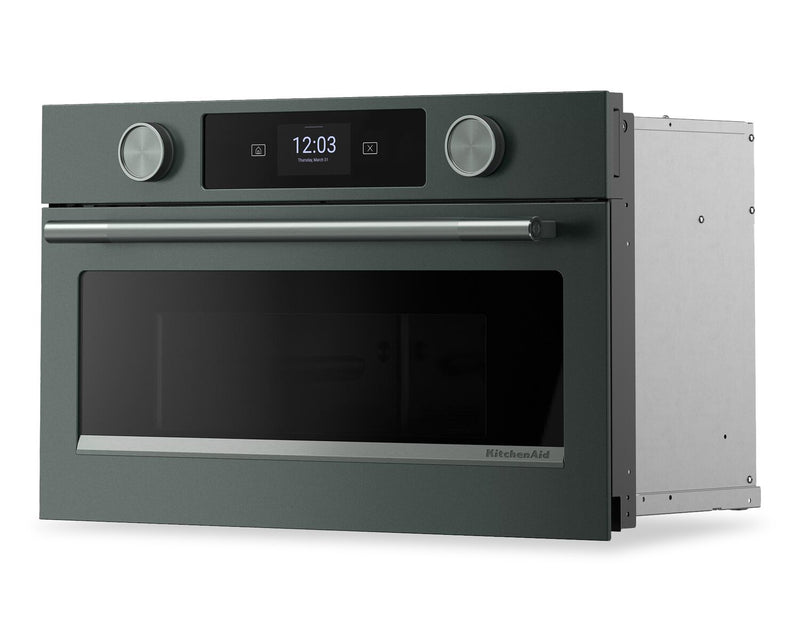 Kitchenaid® 30\" Built-In Microwave Oven with Air Fry – Juniper - KMBS730SJP