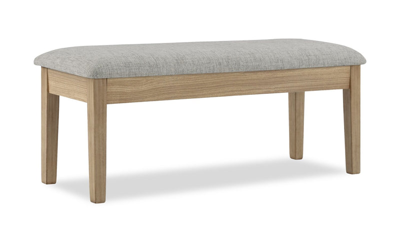 Cove Storage Dining Bench - Natural