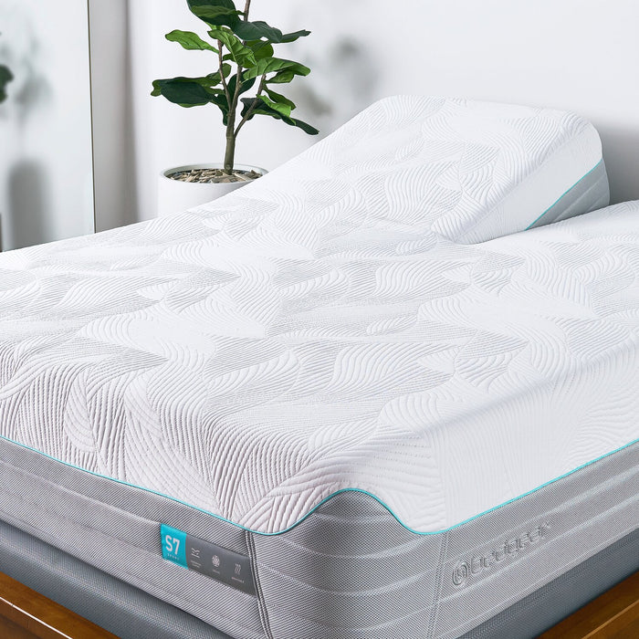 BEDGEAR S7 Split Head Smooth Top Plush Queen Mattress
