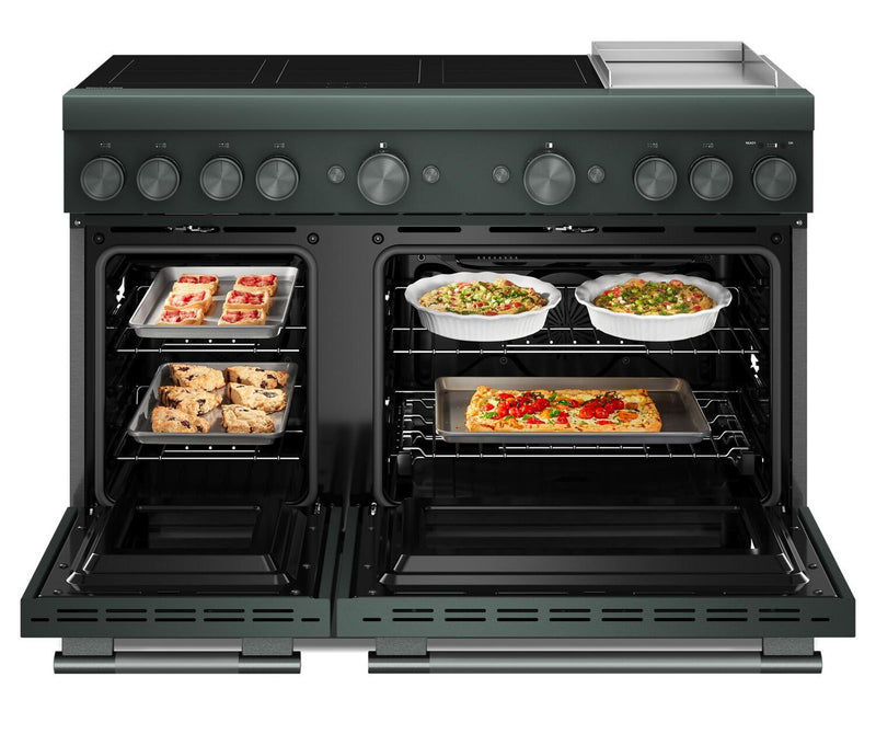 KitchenAid 6.3 Cu. Ft. Induction Freestanding Range with Griddle – Juniper - KFID948SJP