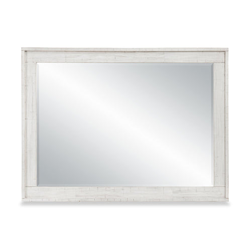 Haven Bedroom Dresser Mirror - White 