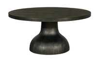 Eldon 38” Modern Round Solid Wood Coffee Table - Coffee Bean 