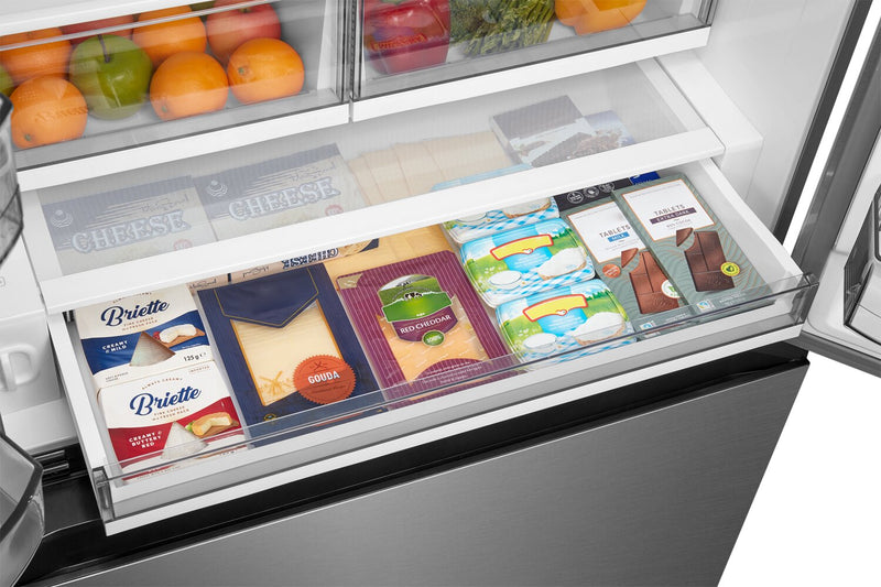 Midea 36\" 26.5 Cu. Ft. French Door Refrigerator with AutoFill Pitcher and Dual Ice Maker - MRF27I6BST