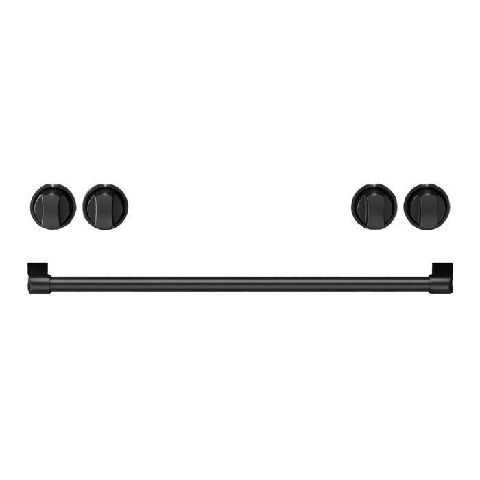 Thor Kitchen Handle and Knob Set for 30” Range in Black - CKA-RG30-BLK