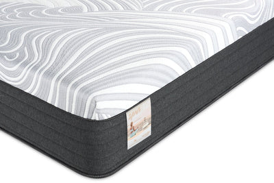 Springwall Spa 12 Plush Smooth Top Twin Mattress in a Box | Matelas moelleux à plateau-coussin dans une boîte Spa 12 de Springwall pour lit simple