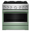 KitchenAid 5.1 Cu. Ft. Dual Fuel Range with No Preheat Air Fry – Cardamom - KFDS936SDC