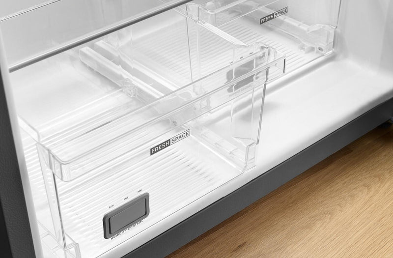 Whirlpool 29.5\" 19 Cu. Ft. Top Freezer Refrigerator – Fingerprint Resistant Stainless Steel - WRTX5419SZ 