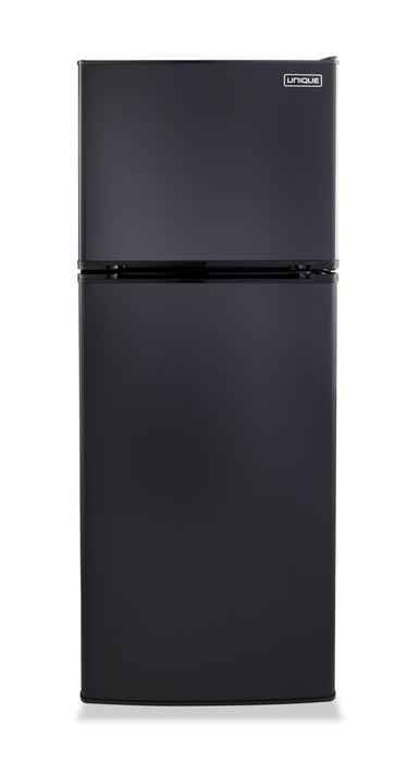 Off-Grid by Unique 10.3 Cu. Ft. Solar-Powered 12/24 DC Top-Mount Refrigerator - Black - UGP-290LB