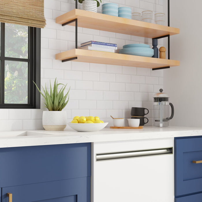 GE 24” 50 dBA Top Control Dishwasher with Auto Open Dry - White – GBT500SGVWW