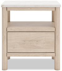 Jolie Bedside 2-Drawer Nightstand, 24