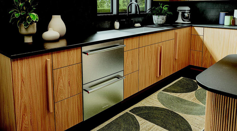 KitchenAid 24\" 5.7 Cu. Ft. Undercounter Double-Drawer Refrigerator/Freezer – Stainless Steel - KUCT524SSB