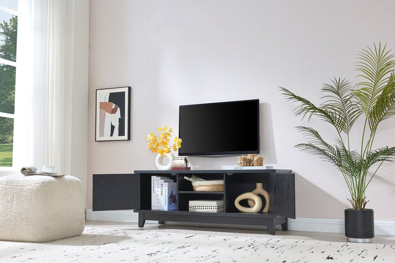 Tanner 47\" TV Stand – Matte Black