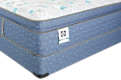 Sealy Posturepedic® Luxury Crown Jewel® Resort Paradiso Euro Pillowtop King Mattress Set | Ensemble Matelas Euro-plateau épais Paradiso Resort Luxury Posturepedic Crown Jewel de Sealy pour très grand lit