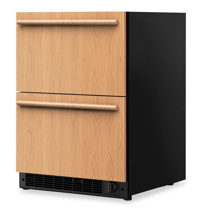 KitchenAid 24\" 5.7 Cu. Ft. Undercounter Double-Drawer Refrigerator/Freezer – Panel Ready - KUCT524SPA