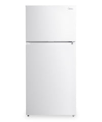 Midea 14 Cu. Ft. Garage Ready Top-Freezer Refrigerator – White - MRT14D2BWW 