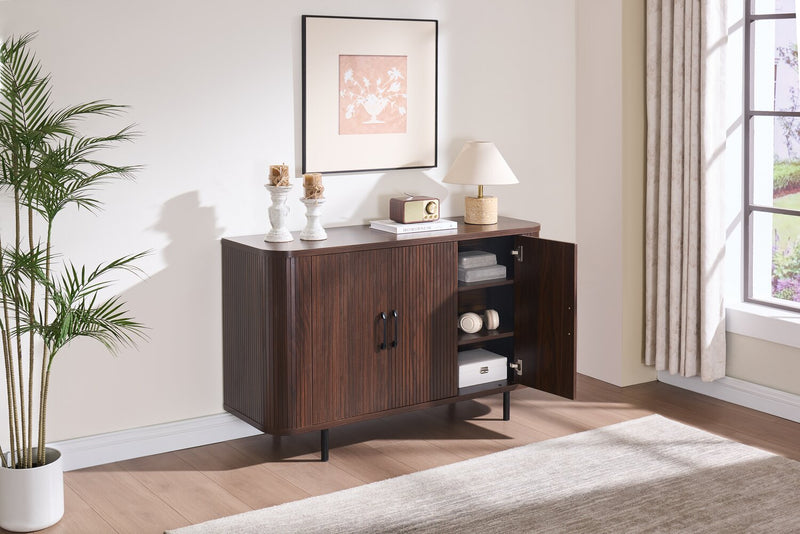 Carlene 47\" Accent Cabinet – Dark Walnut 