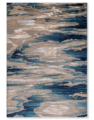 Samantha Multi-Coloured Contemporary Area Rug – 5'3