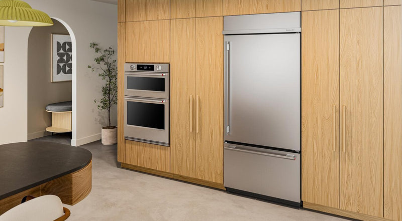 KitchenAid 36\" 20.8 Cu. Ft. Built-In Bottom Mount Refrigerator - PrintShield Stainless Steel - KBBR336SPS
