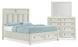 Casa 5-Piece Queen Bedroom Set - White