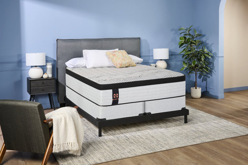 Sealy Posturepedic® Plus 1000 Series Bronson Eurotop Medium King Mattress Set