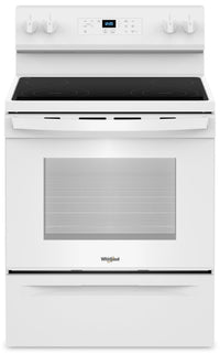 Whirlpool 5.3 Cu. Ft. Electric Range with Self-Clean - White - YWFES3530RW 