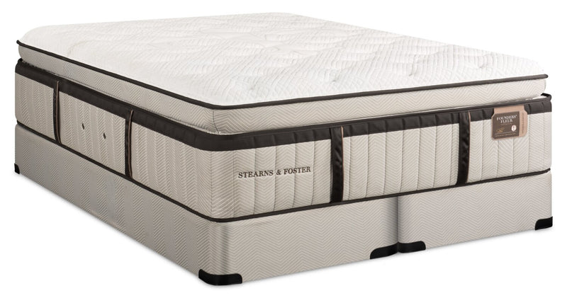 Swansea Luxury Euro Pillowtop King Mattress Set