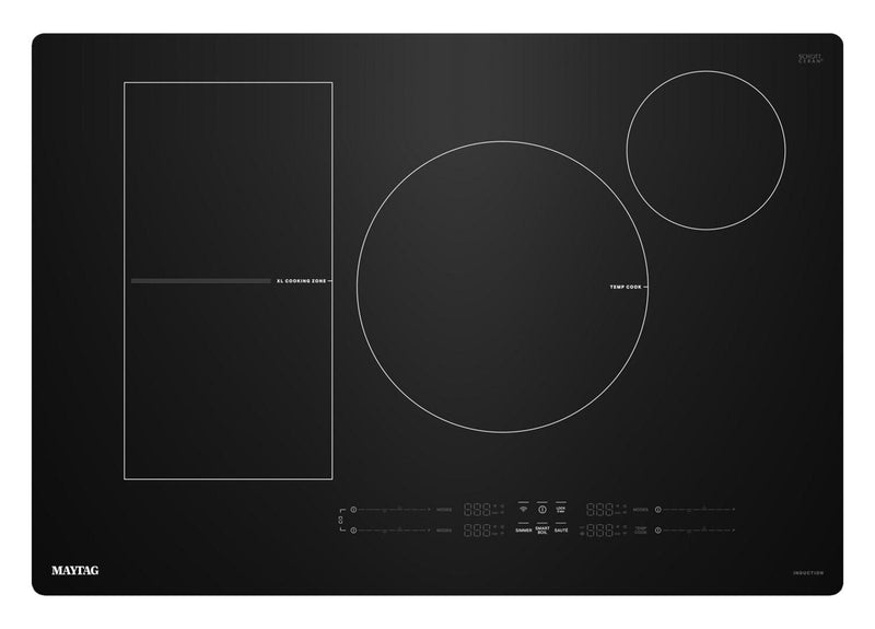 Maytag 30\" 4-Element Induction Cooktop - Black - MCIT8030SB