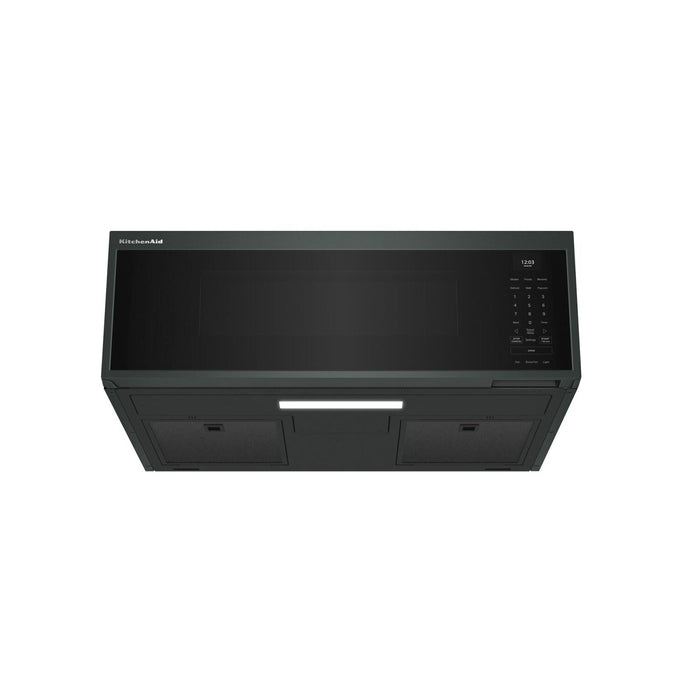 KitchenAid 1.1 Cu. Ft. Smart Low-Profile Over-the-Range Microwave - Juniper - YKMML550RJP