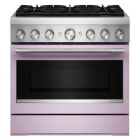 KitchenAid 5.1 Cu. Ft. Dual Fuel Range with No Preheat Air Fry – Wildflower - KFDS936SWF