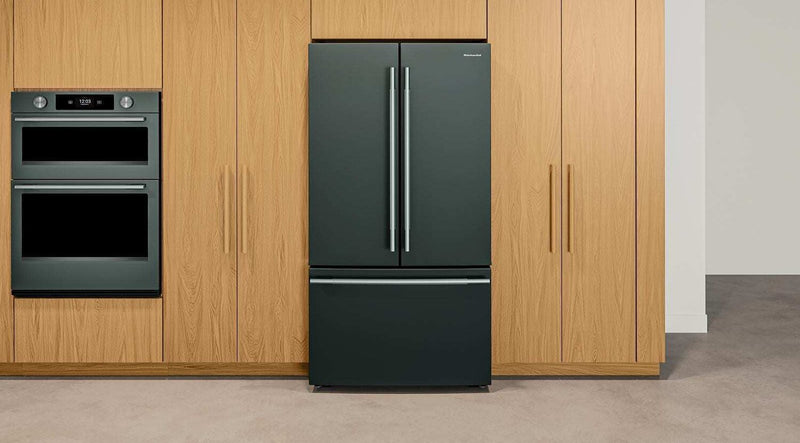 KitchenAid 36\" 24 Cu. Ft. Counter-Depth French Door Refrigerator - Juniper - KRFC236SJP
