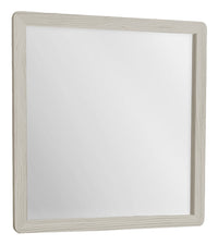 Cami Bedroom Dresser Mirror, Attachable/Wall Hanging - Grey Oak 