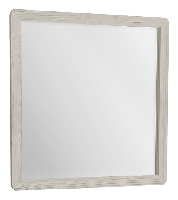Cami Bedroom Dresser Mirror, Attachable/Wall Hanging - Grey Oak