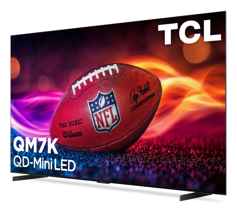 TCL 115\" QM7K QD Mini-LED QLED 4K UHD Smart Google TV (115QM7K) - 2025 Model
