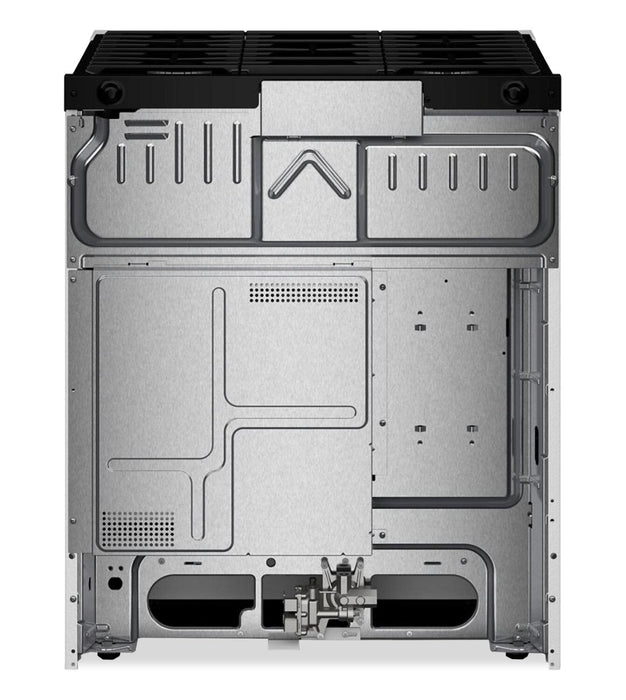 Whirlpool 30\" 5.0 Cu. Ft. Smart Gas Range with Air Cooking - White - WSGS4530TZ
